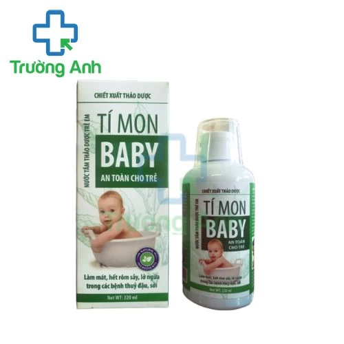 Nước tắm thảo dược trẻ em Tí Mon Baby